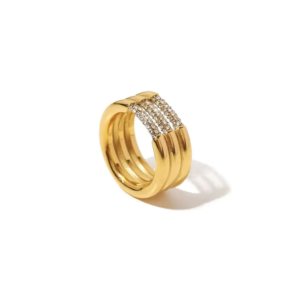 Manufacturer of 916 gold om design ring for men | Jewelxy - 187788